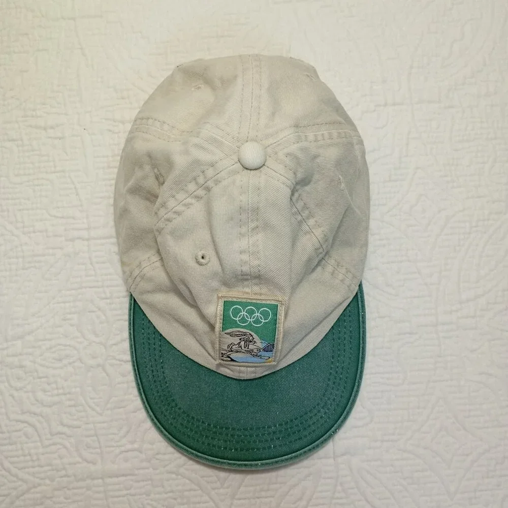 Vintage Looney Tunes Olympic Hat Brim Embroidered Licensed Adjustable Adult
